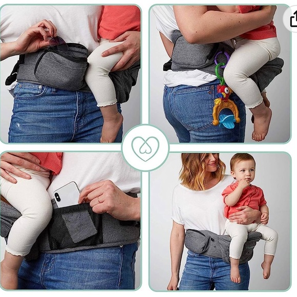 -SOLD- TushBaby baby / toddler hip carrier - Picture 3 of 10